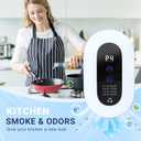 Air Purifier for Strong Odor, Litter Box Deodorizer for Cats & Dogs, Odor Control for Bedroom, Toilet, Kitchen, Smoke & Pet Areas, Quiet Air Freshener for Home(1)