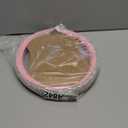 New Crystal Rhinestones Steering Wheel Cover for Women Girls Bling Diamond Pink Leather Steering Wheel Cover Car Accessories Universal 15 Inch Wheel Protector(Pink)