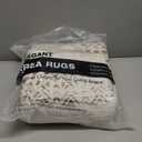 Area Rugs for Living Room Washable Living Room Rug Soft Neutral Indoor Floor Carpet Non-Slip Stain Resistant Modern Boho Rugs for Bedroom Dining Room Kids Room Nursery Office Home Brown (5' x 7' (Rectangular), Light Brown/Cream)