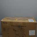 Rollator Walker for Seniors, Foldable All Terrain Rolling Walker with seat, Aluminum Walkers with 10 inch Rubber Wheels, Built-in Cable, Cup Holder, Adjustable Handles and Backrest for Seniors, Red