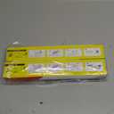 2 PCS Screen and Storm Door Closer Kit, Heavy Duty Pneumatic Screen and Storm Door Closer, Screen and Storm Door Push Button Latch Set Replacement Kit, Adjust Smooth Closing Speed (White)