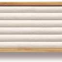 Bamboo Ring Holder,Ring Display Stand,Jewelry Organizer Stand for Rings Earrings SellingBeige