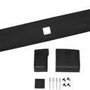 OKPARZ Tailgate Molding Cap w/Release Button for 17-22 Ford F250 F350 F450