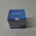 2Pack Wall Mount Holder for eero 6 Plus 6+ and eero 6 Router Mesh Wi-Fi System,Wall Mount Stand Bracket for eero 6 Plus and eero 6 tri-Band Mesh,Wall Bracket for eero 6+ Extender Router Wire Organizer (White-2PC)