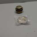 Black Bathtub Drain Kit, All Metal Tub Drain Trim Kit with 2-Hole Overflow Face Plate and Universal Fine Coarse Thread Assembly