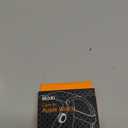 Misxi [2 Pack] Waterproof Case with Button Designed for Apple Watch Series 3 Series 2 42mm, Anti-Fall Hard PC Cover with Tempered Glass Screen Protector for iWatch S3/S2, Matte Black