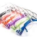 ANSI Z87.1 EN166 Certified Kids Safety glasses, Scratch, Impact and Ballistic Resistant, Child Youth Size, 6 Pairs