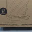 Ubbi Vertical Baby Bottle Drying Rack, Space Saving Countertop Drying Rack Baby Accessory, Taupe