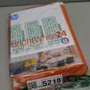 HP Papers | 8.5 x 11 Paper | BrightWhite 24 lb |1 Ream - 500 Sheets| 100 Bright | Made in USA - FSC Certified | 203000R