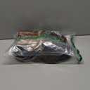 LA PLAGE Men's Moccasin Slippers Memory Foam Warm Plush House Slippers, Indoor Outdoor Comfortable Winter House Shoes (11, Dark Brown)