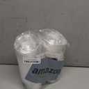 Jnnzzggu 50 Pcs 8 OZ Disposable Plastic Cups with Dome Lids,Clear Dessert Cup,Mini Parfait Appetizer Containers for Ice Cream,Cake,Fruit,Pudding,Jello Shot,Drink,Yogurt,Soups,Salad,Snacks