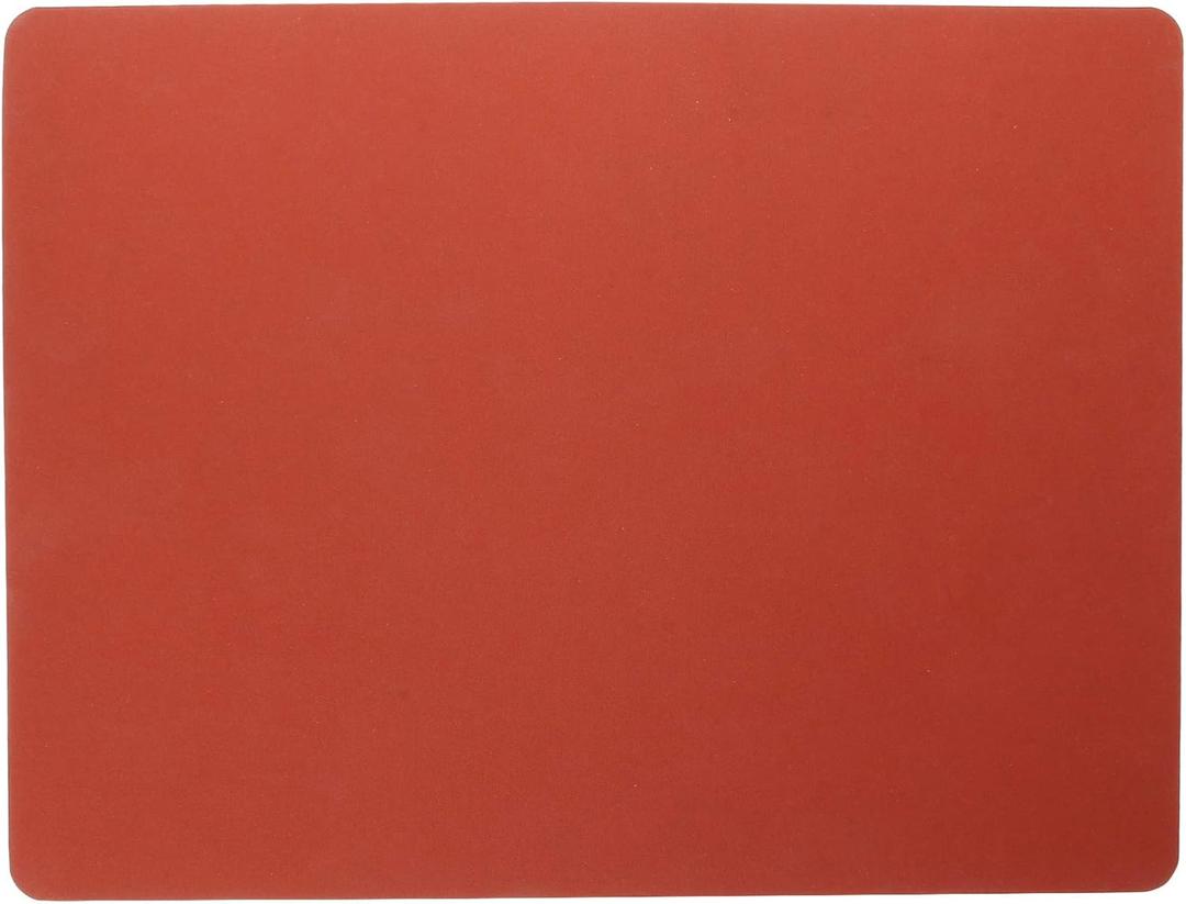 15 "x 11-7/16 Silicone Heat Press Mat Pad 5/16Thickest Silicone Pad for Heat Press Machine Flat Heat Transfer Press Replacement Pad, Red