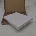 25 Pack Backing Boards Only - 9x12 Uncut White Mats Matboards, Acid Free & White Core Backerboards, Ideal for Photos/Pictures/Prints/Frames/Arts
