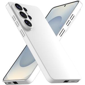 for Samsung Galaxy S26 Ultra Case, Super Thin Frosted Phone Case with Anti-Fingerprint, Scratch-Resistant, Camera Protection,Slim Cover for Galaxy S26 Ultra,Transparent Frosted White