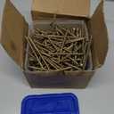 Deck Screws 3-1/2 Inch, #10 x 3-1/2, 5lb, 285Pcs Rust Resistant, Brown Epoxy Coated, Outdoor Screws, Torx/Star Drive, T25 Bit