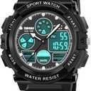 ATIMO LED Multi Function Waterproof Watch for Kids - Kids Gifts