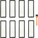 8 Pack Q5 Filter Replacement Part Compatible with Roborock Q5, Q5+ Plus (NOT FIT Q5 Pro,Q5 Pro+, Q5 Max+, Q5 DuoRoller+) Vacuum Cleaner