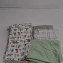 Hudson Baby Unisex Baby Cotton Flannel Receiving Blankets Bundle, Forest Animals, One Size