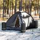 ZNCMRR Canopy Water Weight Bag 4 Pack 88 LBS Water Tent Weights Set of 4 Leg Weights for Gazebo Pop Up Canopies Tent (10L Black)