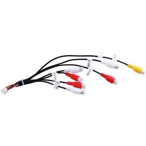 XT91920A AV RCA Harness RCA Cord Assembly Harness Compatible with Pioneer DMH-160BT, DMH-1700NEX, DMH-1770NEX, DMH-W2700NEX, DMH-W2770NEX