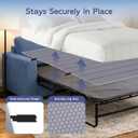 BlissBoard Sleeper Sofa Support Board, Pull Out Couch Cushion Support, 10mm Light and Thin, Quiet & Moisture-Resistant Bed Boards for Under Mattress, Queen Size (64"x54")