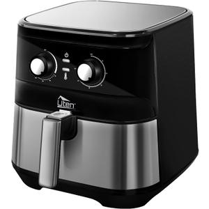 Air Fryer 5.8Qt/5.5L - Uten Electric Airfryer with Temperature Control, Timer, Non-Stick Fry Basket, 1700W High-power, Fast Oven Oilless Cooker, Dishwasher Safe - A Great Kitchen Assistant