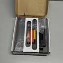 9.7" Hidden Door Hinge/Concealed Hinges,Invisible Hinges,Invisible Door Silent 180 Degree Swing Hinge 3-Way Adjustable Butt 9.7 x 3.3 x 1inch (Black, 9.7 inches)