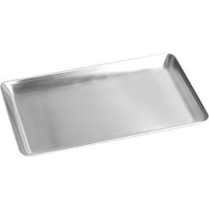 IMEEA Silver Tray SUS304 Stainless Steel Rectangular Tray for Bathroom Vanity Jewelry and Serving, 9.8x 6
