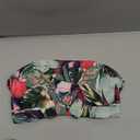 Reusable Shower Cap for Women Reusable Waterproof  Leakproof, Nonslip Hair Cap for Shower Flexiband  Soft, Breathable, Durable Christmas Shower Caps by SMPL OBJECTS (Tropical)