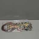 Mcdagogn 3 Pieces Metal Flowers Wall Decor - Rustic Farmhouse Wall Arts, Boho floral Minimalist Wall Decor for Living room Bathroom Bedroom laundry Room Kitchen Office - Housewarming Gifts (Brown-Green)