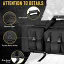 DULCE DOM 48 inch Double Rifle Case Soft Bag Gun Case, Perfect for Rifle Pistol Firearm Storage and Transportation, All Around Shooting Range Tactical Rifle Backpack, Indoor Outdoor