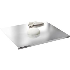 Stainless Steel Cutting Boards for Kitchen,304 Stainless Steel Chopping Boards with Lip and Non-slip silicone pad for Countertop Cutting Meats Fruits,Easy To Clean(19.6 * 23.6 * 0.06inch)