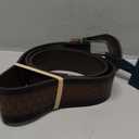 Durango Mens Austin Tooled Tapered Leather Belt