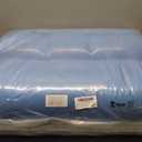 Kigley Outdoor Chaise Lounge Cushions with 3 Side Pocket 74.5 x 22 x 4.7 Inch Patio Chaise Lounge Cushion, Water-Repellent and Fade-Resistant Tufted Summer Replacement(2 Pcs,Blue,Solid Color)