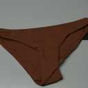 Tempt Me Women Low Rise Bikini Bottoms - Moderate Coverage Bathing Suit Bottoms Low Waisted Swimsuit Bottoms Brief 2025 (Small, Brown)