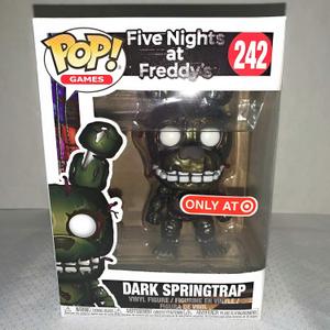 Funko POP! Five Nights at Freddys DARK SPRINGTRAP Exclusive #242