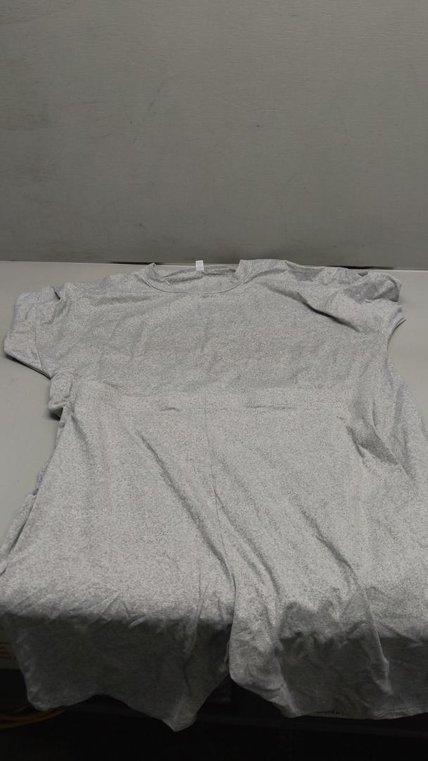 PINSV Women 2 Piece Outfits Short Sleeve Top and Flare Pants Lounge Sets Tracksuit, 2XL Grey PINSV Women 2 Piece Outfits Short Sleeve Top and Flare Pants Lounge Sets Tracksuit, 2XL Grey