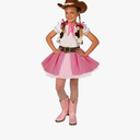 Morph Cowgirl Outfits for Girls, Cowgirl Costume for Girls, Halloween Costume Kids , Size Small