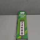 Eyrosa Solar Illuminated LED Lighted Address Sign, House Numbers for Outside Yard Home, Numbers Plaque Outdoor Waterproof, Black