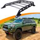 Roof Rack Basket Fit for 2010-2024 Toyota 4Runner Rooftop Luggage Cargo Carrier Extra Bar Replacement