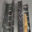 PAMO Cable Management Under Desk for Easy mounting Under-Table I Set of 2 - with 10X Cable Ties I Desk Organizer for Office/Home Office Table Thoughtful Cable Tray Holder (Black)