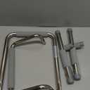 Bathtub Rails for Seniors Shower Grab Bars Clamp on Tub Rail Bath Tub Handles Heavy Duty Safety Support Bar Handicap Tub Bar for Elderly Help Getting Out of Bathtub No Drill Bathroom Grip Bars Devices