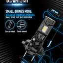 BEAMTECH H7 Light Bulb, No Adapter Need High Speed Fan 6500K Xenon White H7 Bulbs or Fog Lights Pack of 2