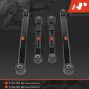 A-Premium Set of 4, Rear Upper & Lower Control Arm Kit, with Bushing, Compatible with Ram 1500 2013-2023, 1500 Classic 2019-2023