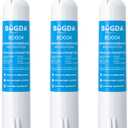 BOGDA 4396841 Water Filter Replacement Compatible with Evenydrop Kenmore EDR3RXD1, KAD3RXD1, WHR3RXD1, 4396841, 9030, 9083, 46-9083, 46-9030, 4396841, 4396710 Water Filter, 3 Packs