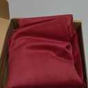 FEVERQIYI 20x20 Velvet Pillow Covers Set of 2 Christmas Red Decorative Square Throw Pillowcase Soft Solid Cushion Covers for Bedroom Living Room Outdoor Indoor Decoration