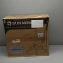 ELABEST Ergonomic Office Chair,Home Desk Chair with Mesh Back,Adjustable Lumbar Support,Built-in Springs Wide Seat,Executive Task Chair with 3-D Big Armrests,Tilt Function,Computer Desk Chair (Black)