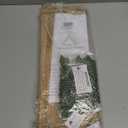 RICHER HOUSE Artificial Ivy LED-Strip Wall Hanging Shelves, Macrame Shelf for Bedroom Bathroom Living Room Kitchen, Wood Hanging Plant Shelves for Wall Dcor