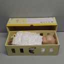 BABESIDE Lifelike Reborn Baby Dolls 16'' (Weight 4 lb) Full Platinum Silicone Reborn Baby Girl Realistic-Newborn Baby Doll Sleeping Girl Real Life Baby Dolls with Toy & Gift Box for Kids Age 3+