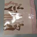 6 pack Seamless Underwear for Women Sexy Low Rise Hipster Wave Edge No Show Bikini Panties Womens Cheeky S-XL (Large)